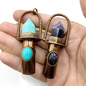 Натуральный дешевый подвесной стеклянный флакон, 2 мл - Product Image 2