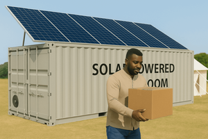 Contenedor Frigorífico Solar Versátil de 20 pies, Cámara Frigorífica y de Congelación Rápida para la Venta de Verduras, Frutas y Carne - Product Image 4
