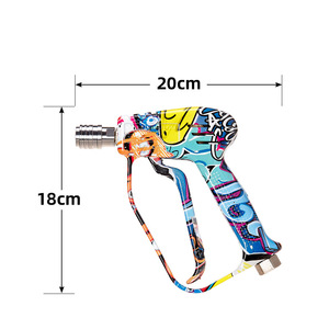Pistola <span class=keywords><strong>de</strong></span> lavado <span class=keywords><strong>de</strong></span> plástico <span class=keywords><strong>de</strong></span> alta presión <span class=keywords><strong>de</strong></span> nueva condición con mango cómodo equipo <span class=keywords><strong>de</strong></span> limpieza <span class=keywords><strong>de</strong></span> lavado <span class=keywords><strong>de</strong></span> coches varita <span class=keywords><strong>de</strong></span> repuesto - Product Image 2