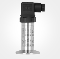 YEZON PY213K 1.5'' Sanitary Flush Tri Clamp Flat Film Pressure Transmitter 304SS IP65 Food Grade Gauge/Absolute Pressure for