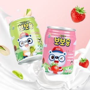 JIUR 새로운 맛 딸기 피스타치오 멸균 과일 청량 음료 캔 우유 음료 (주석 도금) - Product Image 4