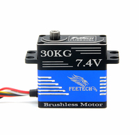 Servo Digital con Protocolo de Control UAVCAN, Motor sin Escobillas con Engranaje de Titanio de 30Kg.cm, Resistente al Agua IP66, Servo RC de 180° para Exteriores, 7.4V