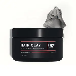 Hair Clay 0 Shine Matte Finish Add Volume Texture Finish Hair Styling Wax Men Mud Organic Matte Hair Clay Waxes For Men
