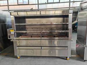 Girarrosto Commerciale a Carbone per Pollo / Macchina per Barbecue / Griglia Brasiliana Girarrosto a Carbone - Product Image 4