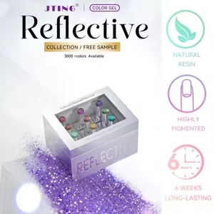 JTING - Colección de Esmaltes de Uñas en Gel Reflectantes de 12 Colores, Esmalte de Uñas en Gel con Destellos de Diamante Súper Brillantes, ODM/OEM, Personalización Privada Gratuita - Product Image 5