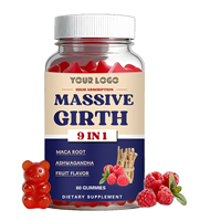 Gummies de performance pour hommes sous marque privée : Extrait puissant de Tribulus Terrestris et d'Ashwagandha – Supplément vitalité et volume massif