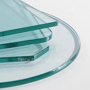 Panneaux de verre trempé ultra-clair sur mesure 4-19 mm, verre de sécurité à faible teneur en fer pour meubles / <span class=keywords><strong>douche</strong></span> / balustrade - Product Image 2