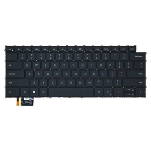 Clavier rétroéclairé US pour Dell <span class=keywords><strong>XPS</strong></span> 15 9500 9510 9520 17 <span class=keywords><strong>9700</strong></span> 9710 9720 9730 Couleur noire - Product Image 2