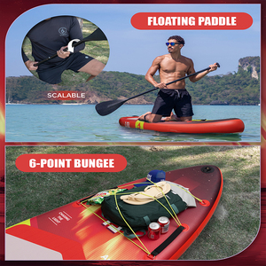 Planche à pagaie <span class=keywords><strong>gonflable</strong></span> familiale DAMA pour importateurs et grossistes, avec pont stable de 34 <span class=keywords><strong>pouces</strong></span> de large, pour les magasins de sports de plein air et les plateformes e-commerce - Product Image 5