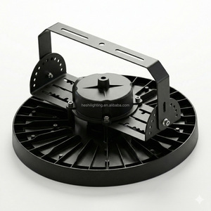 185Lm/W 220-240v CEE Lampu <span class=keywords><strong>Highbay</strong></span> Dapat Disesuaikan 250w Bulat Pabrik UFO High Bay <span class=keywords><strong>Light</strong></span> dengan 2 Sensor - Product Image 3