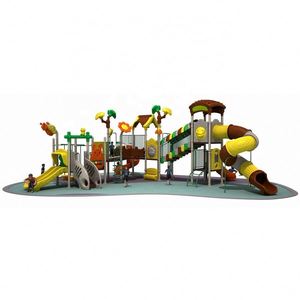 Manufacturers Indoor Outdoor Playground Galvanized Steel Tube <b>Plastic</b> <b>Slide</b> for Sale - Product Image 1