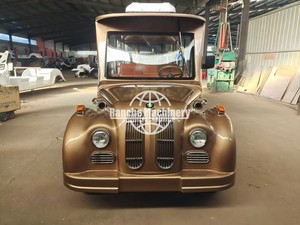 Vehículo de Turismo Urbano de Alta Calidad, Estilo Vintage, Autobús Eléctrico para Recorridos, Carro de Golf con Batería de Plomo-Ácido, 4-17 Asientos, 60 km/h - Product Image 4