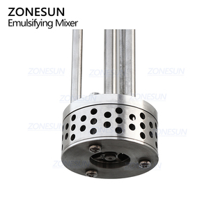 ZONESUN ZS-J300 40L haut cisaillement cosmétique crème mélangeur huile liquide petite échelle laboratoire Dispersion émulsifiant homogénéisateur mélangeur - Product Image 3