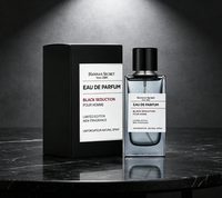 Parfum pour homme Black Seduction 100ml, senteur boisée, spray longue durée, style classique, édition limitée
