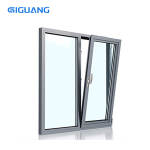 QIGUANG USA NFRC Custom Hurricane Proof Marco de aluminio resistente a impactos Ventanas Aluminio Inclinación Turn Ventana abatible insonorizada - Product Image 5