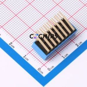 DA-08-B DIP Switch Through hole Component (THT) Switch ( Number of Switch Sections: 8 )( Lead Spacing: 2.54mm )( Color: Blue ) - Product Image 2