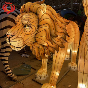 Festival de seda decorativo chino, luz de animales al aire libre, iluminación colorida, farol de seda, espectáculo para eventos de fiesta de Halloween - Product Image 2