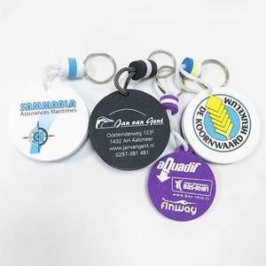 Classic <b>Floating</b> EVA Foam Keychain Customized Shape Reusable Design Silk Screen Printing OEM Accepted Promotional Gift Option - Product Image 4