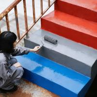 Peinture liquide en aérosol de revêtement anti-rouille résistant aux UV, réfléchissant la chaleur, pour toiture et murs, à base d'acrylique et d'eau