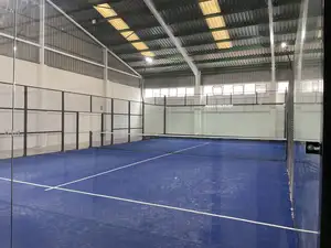 공장 직접 고품질 padel 테니스 코트 가격 실내 야외 paddel 코트 유리 padel 코트 pa 스페인