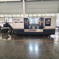 Machine-outil combinée XY1520 à structure plate rigide pour le fraisage des extrémités et le perçage de trous centraux - Machine-outil CNC pour le traitement des arbres