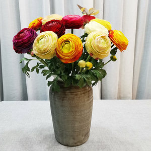 センマシーヌ高品質の家の装飾複数の色大2頭レイヤードリアルタッチ牡丹人工牡丹シルクフラワー - Product Image 6