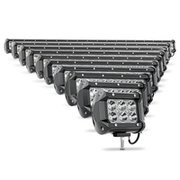 Barre lumineuse LED pour pare-chocs de voiture DXZ 10-30V Offroad 36W Flood Beam 7 pouces 4x4 tout-terrain