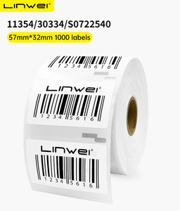 Étiquettes multi-usages compatibles <span class=keywords><strong>Dymo</strong></span> 30334, grandes étiquettes 57x32mm, 1000 étiquettes <span class=keywords><strong>Dymo</strong></span> 11354 - Product Image 3