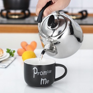 Yolecen Design moderne en acier inoxydable grande capacité gaz sifflet bouilloire ménage théière de qualité alimentaire - Product Image 3