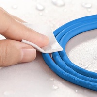 Cable de Carga Rápida de Silicona Líquida de 1m, 120W USB-C, Cable de Carga Rápida para Teléfono Móvil USB Tipo-C para Huawei y Samsung