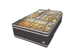 Congelador combinado comercial de la isla Equipo de refrigeración Supermercado Island Display Chect <span class=keywords><strong>Frezzer</strong></span> para alimentos Fozen - Product Image 4