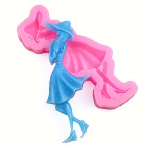 Nuevo Diseño Molde de Silicona 3D con Forma de Princesa para Manualidades, Molde de Resina para Muñecas Reborn, Molde de Silicona Personalizado para Hornear Chocolate OEM/ODM - Product Image 3