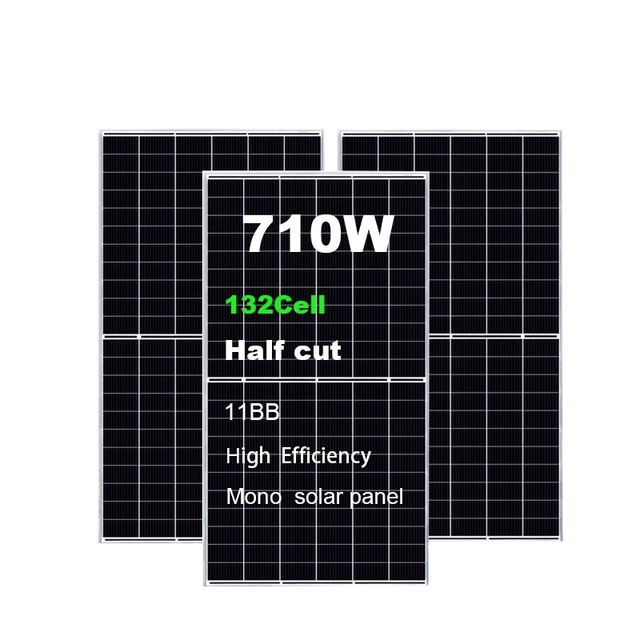 Jingsun Factory 210mm 132 Half Cells PERC High Power Solar 700W PV Modules Mono Solar Panel