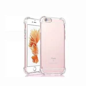 for iPhone 7PLUS 8PLUS hot sales covers case transparent anti shock cell phone accessories for wholesales