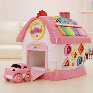 Gioco del telefono <span class=keywords><strong>per</strong></span> bambini occupato attività da tavolo Cube House <span class=keywords><strong>giocattoli</strong></span> Montessori <span class=keywords><strong>per</strong></span> bambine da <span class=keywords><strong>1</strong></span> a 3 anni - Product Image 2