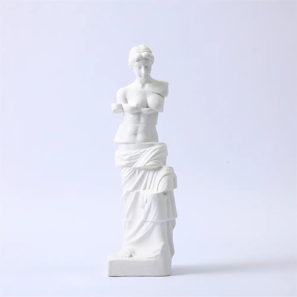 Nordic Ceramic Female Body Art Venus Goddess Aphrodite Sculpture Interior Home Decor Accessories