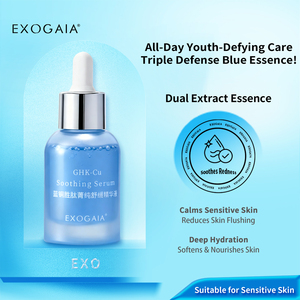 Suero Facial con Tripéptido de Cobre-1, Hidratante, Mejora la Base de la Piel, Estabiliza la Barrera Cutánea, Calma el Enrojecimiento, Rejuvenecedor Facial - Product Image 1