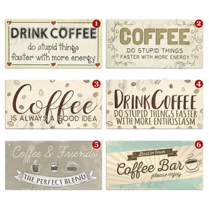 wooden kitchen decor Coffee sign wooden plaque