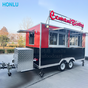 Camión <span class=keywords><strong>de</strong></span> Comida Móvil, Remolque <span class=keywords><strong>de</strong></span> Comida <span class=keywords><strong>de</strong></span> 13 pies, Remolque Refrigerado, Camión <span class=keywords><strong>de</strong></span> Comida en Venta - Product Image 1