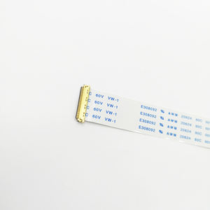 Câble plat FFC XAJA personnalisé E308092 AWM 20624 80C 60V VW-1 30 broches 0,5 mm avec connecteur HL - Product Image 1