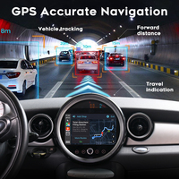 Ecran sans fil 9 pouces Multimédia Gps Radio Dvd Système Carplay Ecran tactile Lecteur Android Voiture Stéréo pour BMW Mini R56