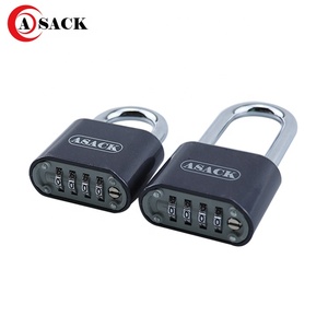 ASACK <span class=keywords><strong>Cadenas</strong></span> <span class=keywords><strong>à</strong></span> combinaison antivol <span class=keywords><strong>à</strong></span> <span class=keywords><strong>4</strong></span> <span class=keywords><strong>chiffres</strong></span> pour portes, tiroirs, bagages, casiers et armoires - Product Image 2