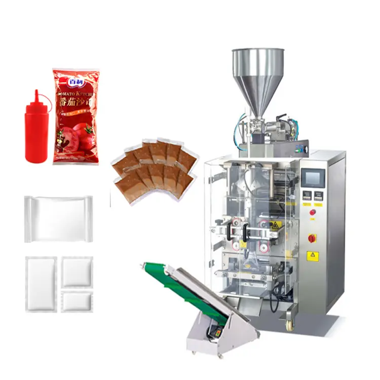 JKPACK completa Vertical automática máquina de envasado de líquidos para la miel o embalaje de leche
