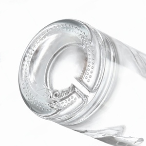 Cao Cấp Thủy Tinh Trong Suốt Chai Cho Sang Trọng Brandy Giống Như Whiskey Rum Gin Tequila Trong Kích Thước Tùy Chỉnh 350Ml 500Ml 700Ml 750Ml - Product Image 5