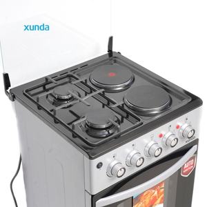 Cuisinière multifonctionnelle Xunda 2 gaz 2 électriques avec four et grill, 4 brûleurs - Product Image 5