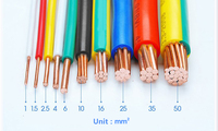 JZD VDE 450/750V Clasificación para Instalaciones Eléctricas y Herramientas Eléctricas Cable de Cobre Sólido con Aislamiento de PVC, Cable de Cobre de 21/V