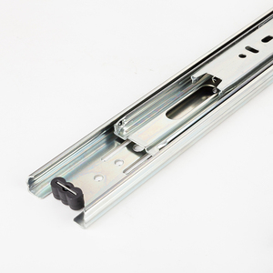 Akada Telescopic kênh Ball bearing 45mm trượt tủ thép không gỉ ngăn kéo mềm đóng cửa trượt đường sắt cho tủ bếp - Product Image 3