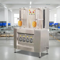 Automatische watermeloen, papaja, mango, taro schilmachine, fruit- en groenteschilmachine