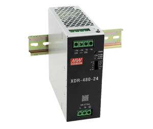 new and original MEAN WELL New Product XDR-480E-24 480W 24V 20A Din Rail Switching Power Supply - Product Image 4