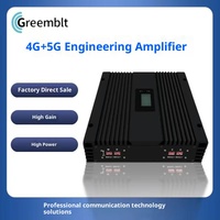 Amplificateur de signal de téléphone mobile industriel, proximité et distance, 2G 3G 4G 5G JY811, gain de 85 dB, couverture de 8000 mètres carrés